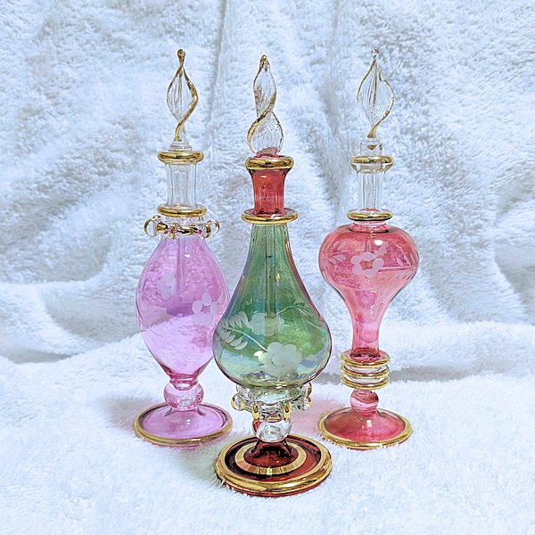 エジプト製ガラス香水瓶